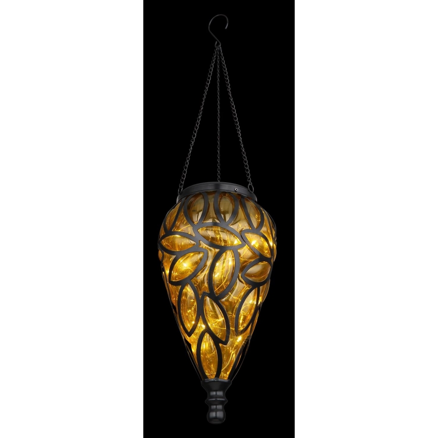 Globo - LED Solárne svietidlo LED/0,9W/3,2V IP44 žltá