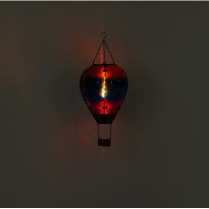 Globo - LED Závesná solárna dekorácia 24xLED/0,2W/3V IP44 lietajúci balón