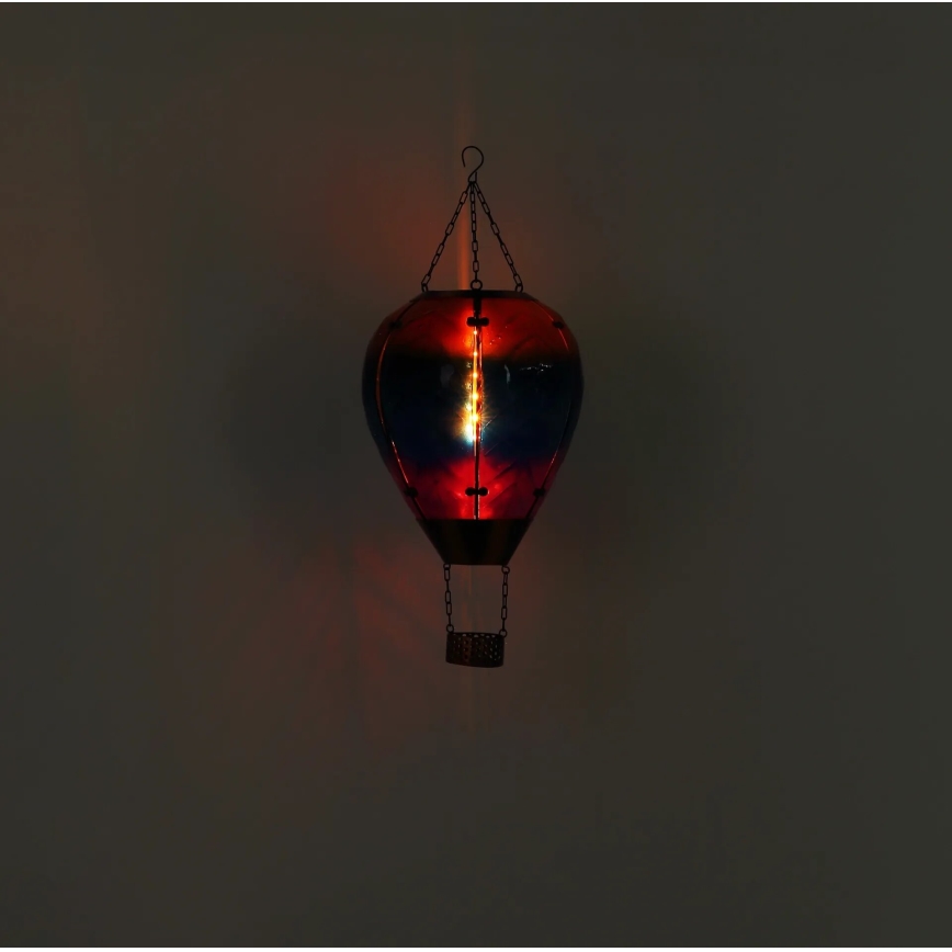 Globo - LED Závesná solárna dekorácia 24xLED/0,2W/3V IP44 lietajúci balón