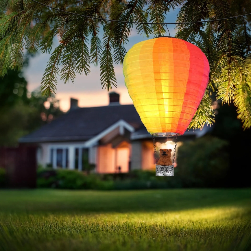 Globo - LED Závesná solárna dekorácia 24xLED/0,06W/3V IP44 lietajúci balón