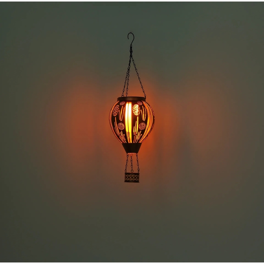 Globo - LED Závesná solárna dekorácia 12xLED/0,02W/3V IP44 lietajúci balón