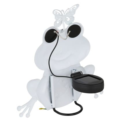 Globo - LED Solárne svietidlo 104xLED/3V IP44 300 mAh žaba