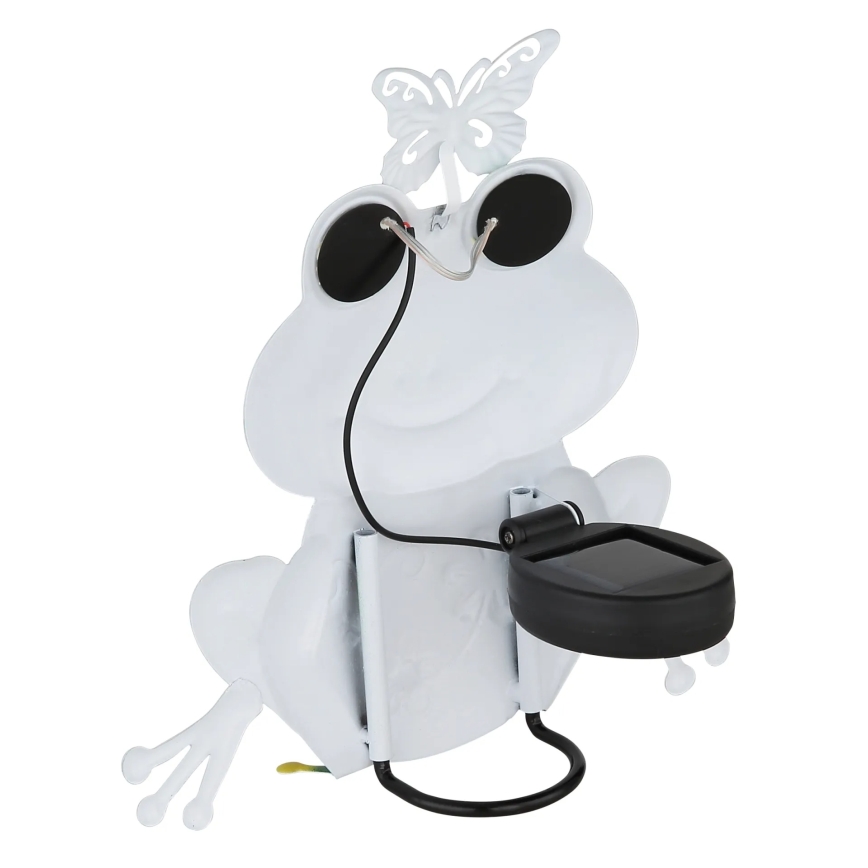 Globo - LED Solárne svietidlo 104xLED/3V IP44 300 mAh žaba