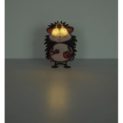 Globo - LED solárne svietidlo 104xLED/3V IP44 300 mAh ježko