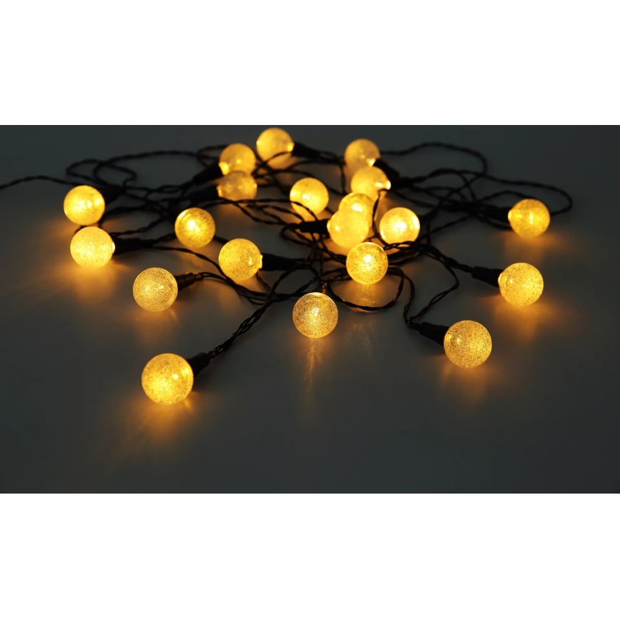 Globo - LED RGB Solárna reťaz 20xLED/0,06W/3V 770 cm IP44