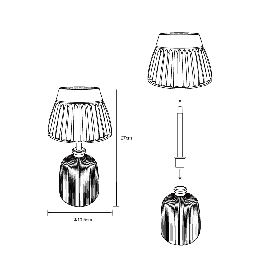 Globo - LED Solárna lampa 10xLED/0,06W/3V IP44