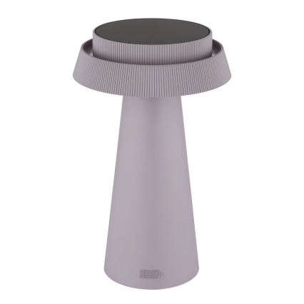 Globo - LED Stmievateľná solárna dotyková lampa LED/4W/3,7W IP54 ružová