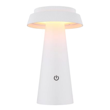 Globo - LED Stmievateľná solárna dotyková lampa LED/4W/3,7W IP54 biela
