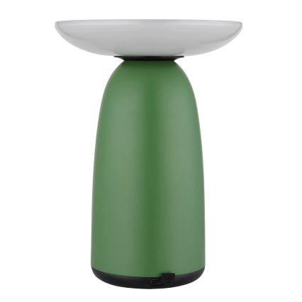 Globo - LED Stmievateľná solárna dotyková lampa LED/10W/3,7V IP54 zelená