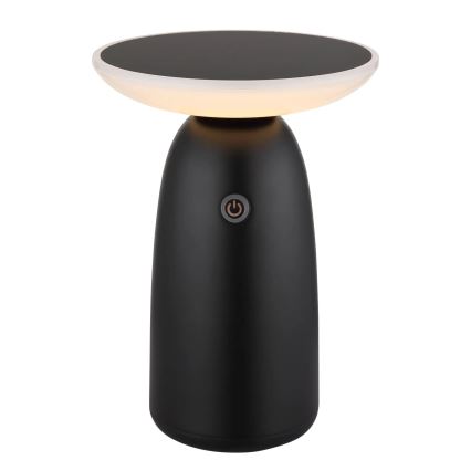 Globo - LED Stmievateľná solárna dotyková lampa LED/10W/3,7V IP54 čierna