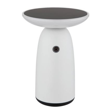 Globo - LED Stmievateľná solárna dotyková lampa LED/10W/230V IP54 biela