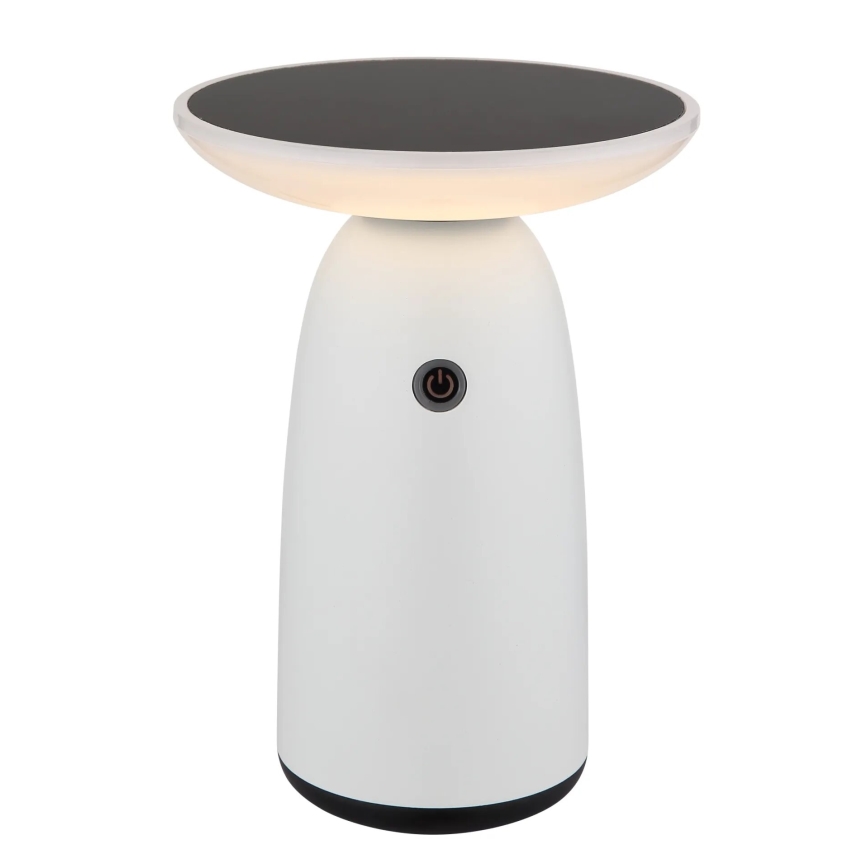 Globo - LED Stmievateľná solárna dotyková lampa LED/10W/230V IP54 biela