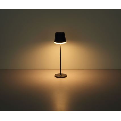 Globo - LED Solárne svietidlo LED/0,6W/3V 3000K IP44 antracit