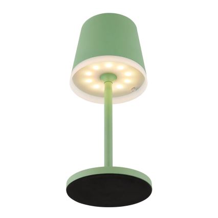 Globo - LED Solárne svietidlo LED/0,06W/3V 3000K IP44 zelená