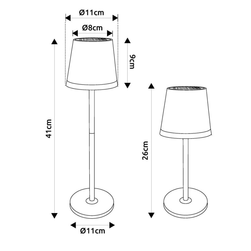 Globo - LED Solárne svietidlo LED/0,06W/3V 3000K IP44 zelená