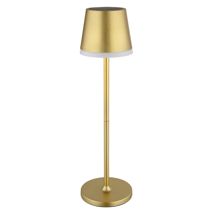 Globo - LED Solárne svietidlo LED/0,6W/3V 3000K IP44 zlatá