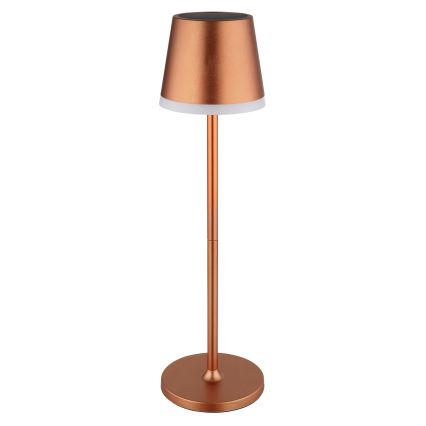 Globo - LED Solárne svietidlo LED/0,6W/3V 3000K IP44 medená