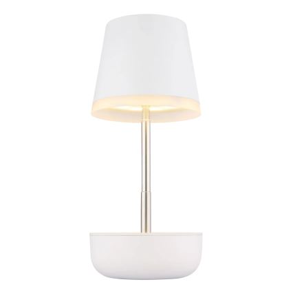 Globo - LED Solárna lampa 10xLED/0,06W/3V IP44 800 mAh biela