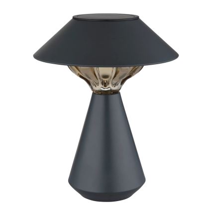Globo - LED Solárna lampa 10xLED/0,06W/1,2V IP44 čierna