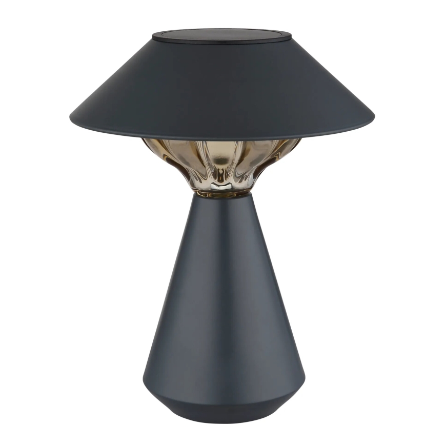 Globo - LED Solárna lampa 10xLED/0,06W/1,2V IP44 čierna