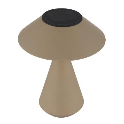 Globo - LED Solárna lampa 10xLED/0,06W/1,2V IP44 hnedá