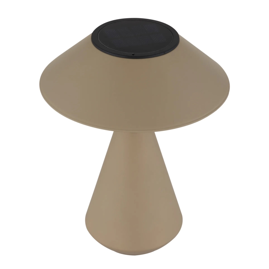 Globo - LED Solárna lampa 10xLED/0,06W/1,2V IP44 hnedá