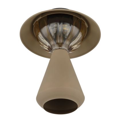 Globo - LED Solárna lampa 10xLED/0,06W/1,2V IP44 hnedá