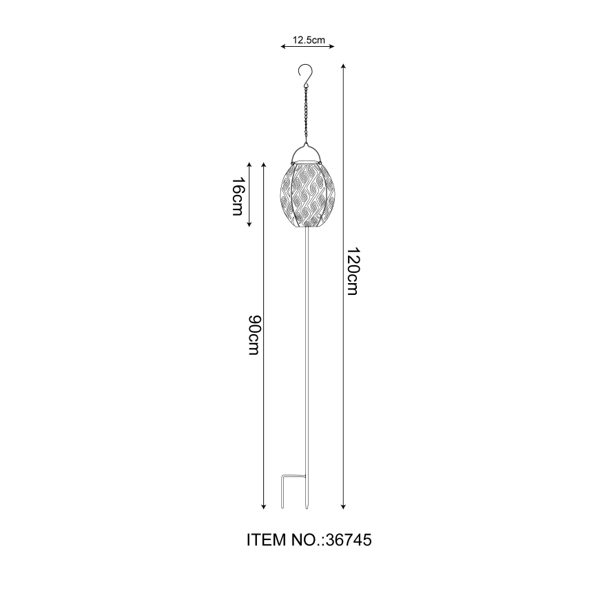Globo - LED Solárne svietidlo 3v1 LED/0,06W/3,2V 3000K IP44
