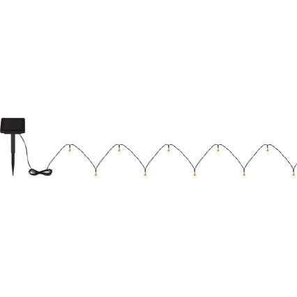 Globo - LED Solárna reťaz 20xLED/0,06W/3,2V 285 cm IP44 600 mAh