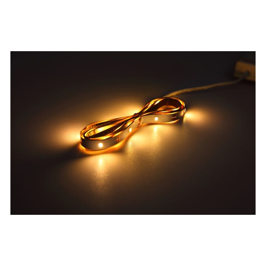 Globo - LED pás so senzorom LED/1,5W/6V 4xAAA 3000K 1,5 m