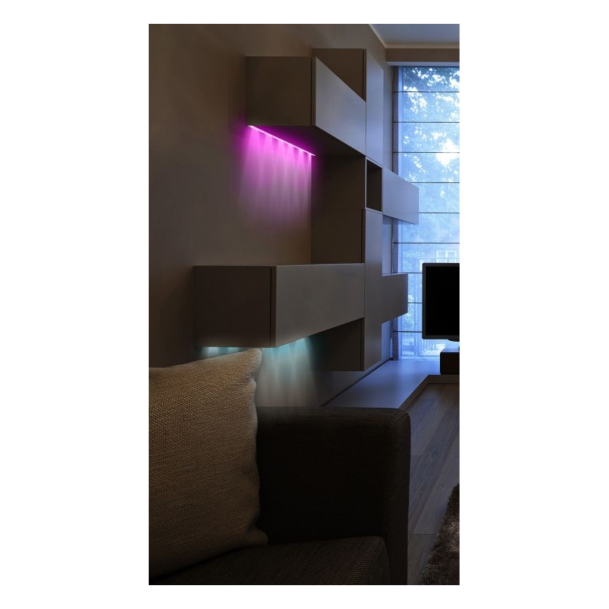 Globo - LED RGB Stmievateľný pásik LED/6W/230V 1m + diaľkové ovládanie