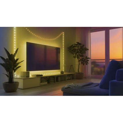 Globo - LED Pásik 100xLED/0,06W/5V 10 m 8 funkcií