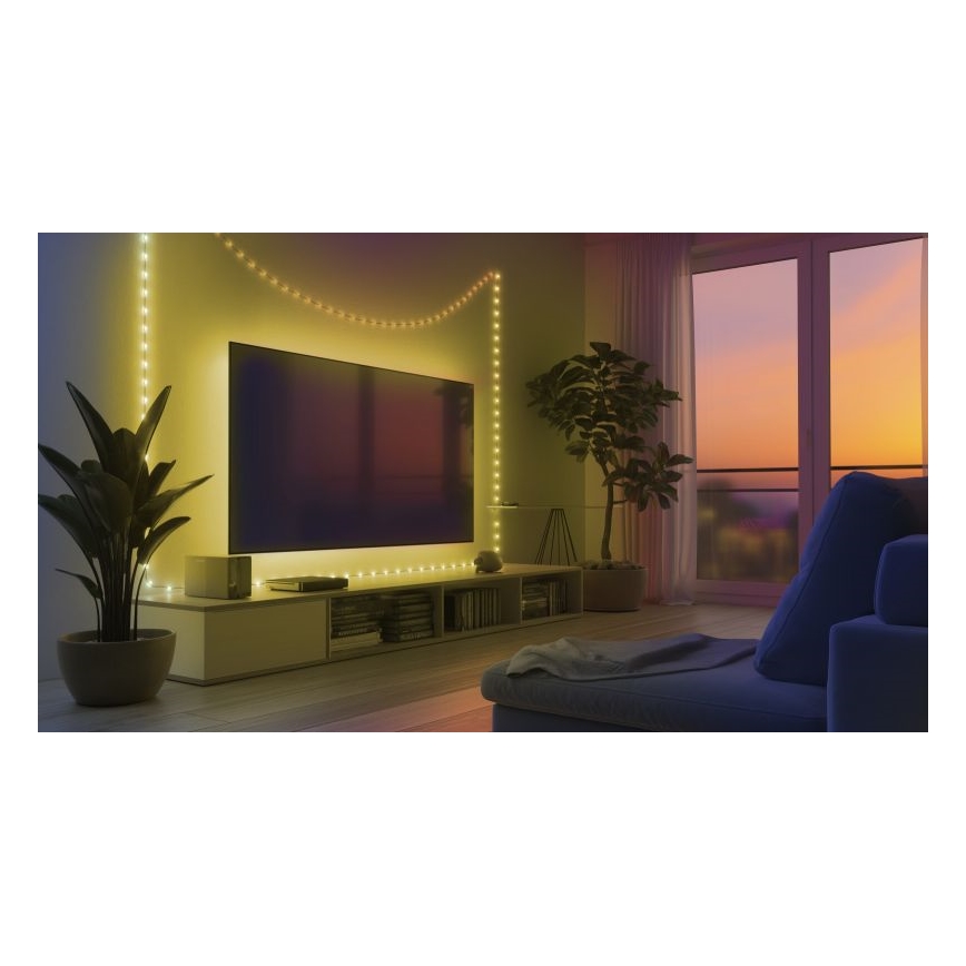 Globo - LED Pásik 100xLED/0,06W/5V 10 m 8 funkcií
