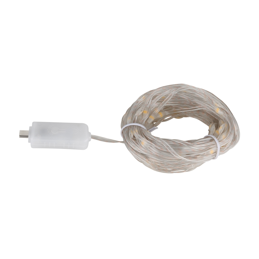 Globo - LED Pásik 100xLED/0,06W/5V 10 m 8 funkcií