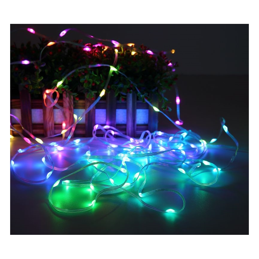 Globo - LED RGB Pásik 100xLED/0,06W/5V 10 m 27 funkcií