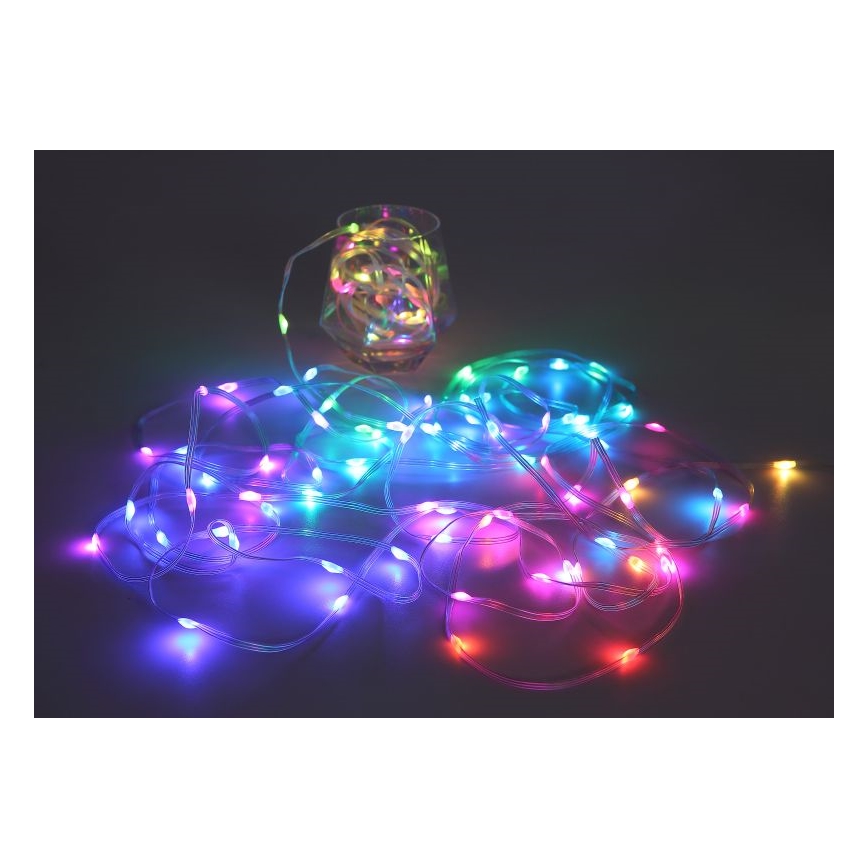 Globo - LED RGB Pásik 100xLED/0,06W/5V 10 m 27 funkcií