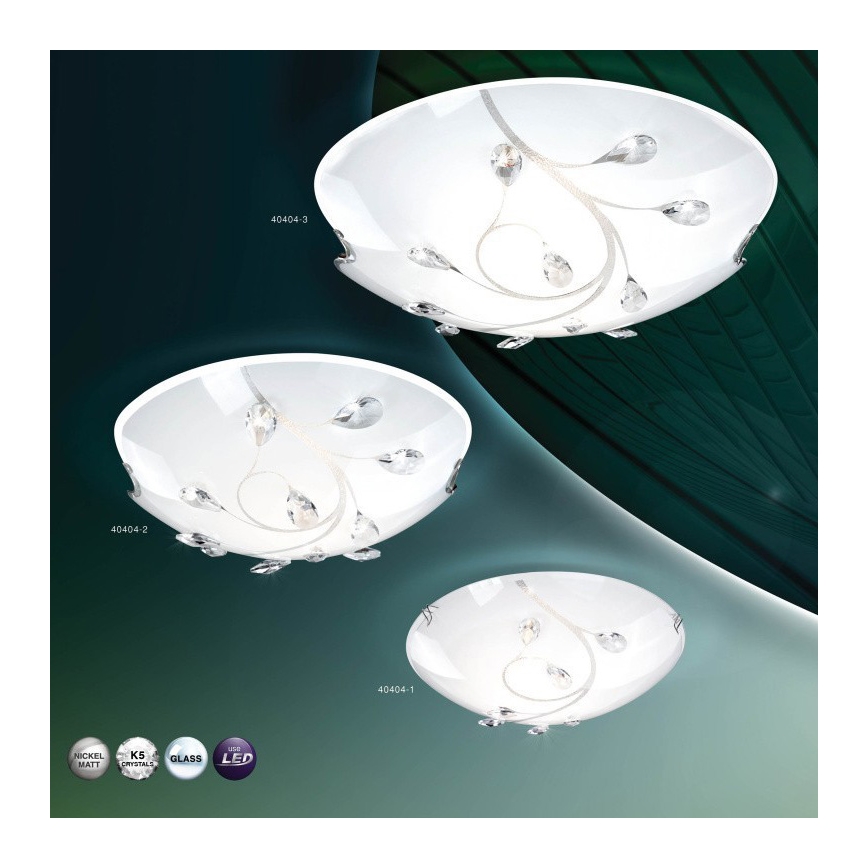 GLOBO 40404-3 - Stropné svietidlo BURGUNDY 3xE27/60W/230V