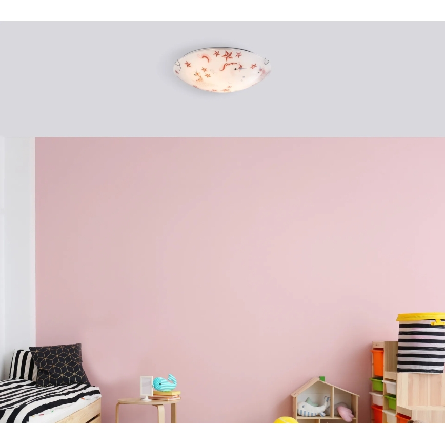 Globo - Stropné svietidlo 2xE27ILLUS/60W/230V pr. 40 cm