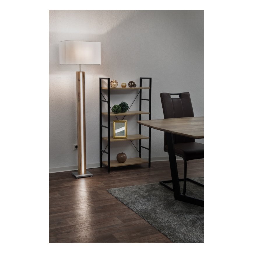 Globo - LED Stojacia lampa LED/17W/230V + 1xE27/40W