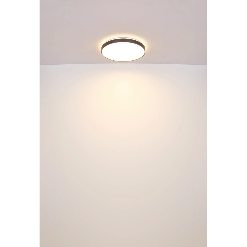 Globo - LED Stropné svietidlo LED/24W/230V pr. 48 cm antracit
