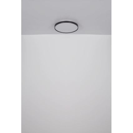 Globo - LED Stropné svietidlo LED/24W/230V pr. 48 cm antracit