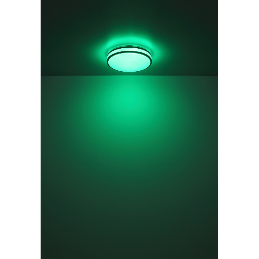 Globo - LED RGBW Stmievateľné stropné svietidlo LED/18W/230V 2700-6000K + diaľkové ovládanie