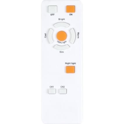 Globo - LED Stmievateľné stropné svietidlo LED/30W/230V 3000-6500K + diaľkové ovládanie