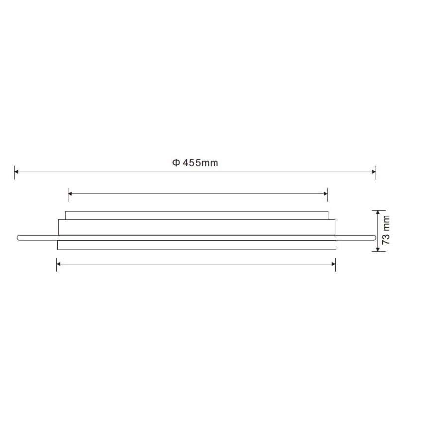 Globo - LED Stmievateľné stropné svietidlo LED/30W/230V 3000-6500K + diaľkové ovládanie