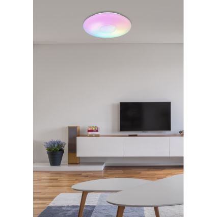 Globo - LED RGBW Stmievateľné stropné svietidlo LED/24W/230V 3000-6500K + diaľkové ovládanie
