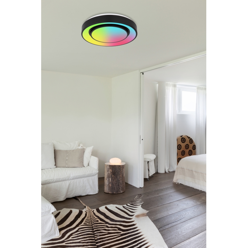 Globo - LED RGBW Stmievateľné stropné svietidlo LED/24W/230V 3000-6500K+ diaľkové ovládanie