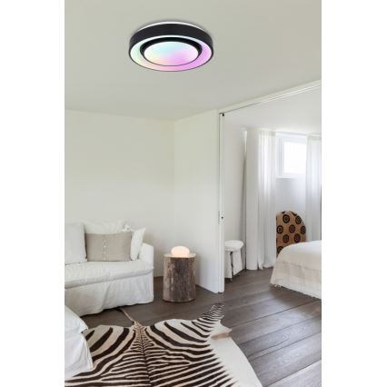 Globo - LED RGBW Stmievateľné stropné svietidlo LED/24W/230V 3000-6500K+ diaľkové ovládanie