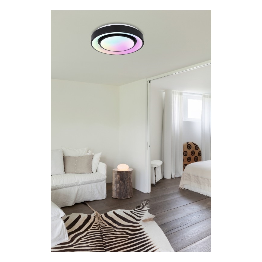 Globo - LED RGBW Stmievateľné stropné svietidlo LED/24W/230V 3000-6500K+ diaľkové ovládanie