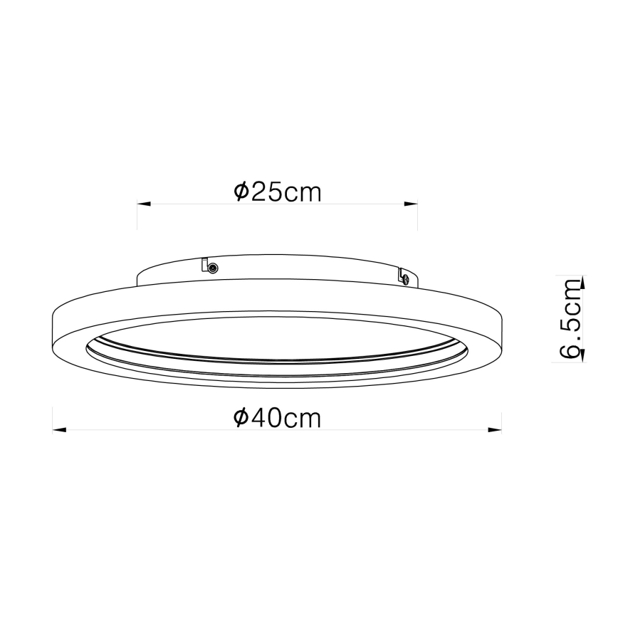 Globo - LED RGBW Stmievateľné stropné svietidlo LED/24W/230V 2700-6000K + diaľkové ovládanie