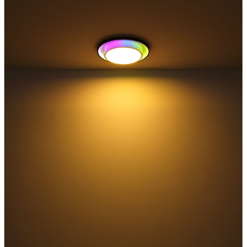 Globo - LED RGBW Stmievateľné stropné svietidlo LED/21W/230V 2700-6500K+ diaľkové ovládanie